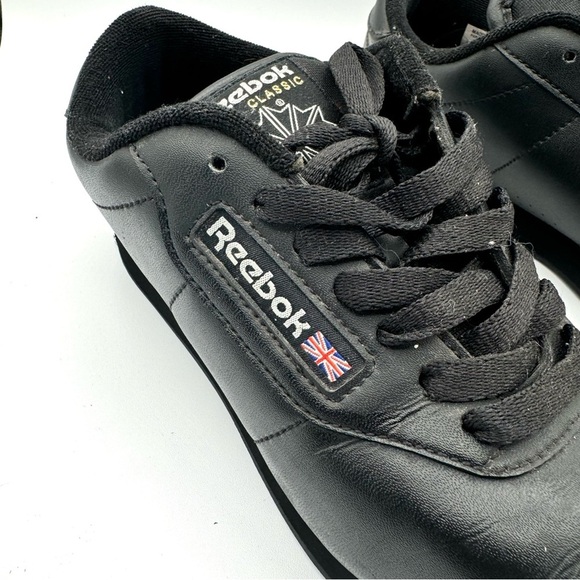REEBOK ORTHOLITE BLACK SNEEKERS WOMAN SIZE  7 - Picture 10 of 14